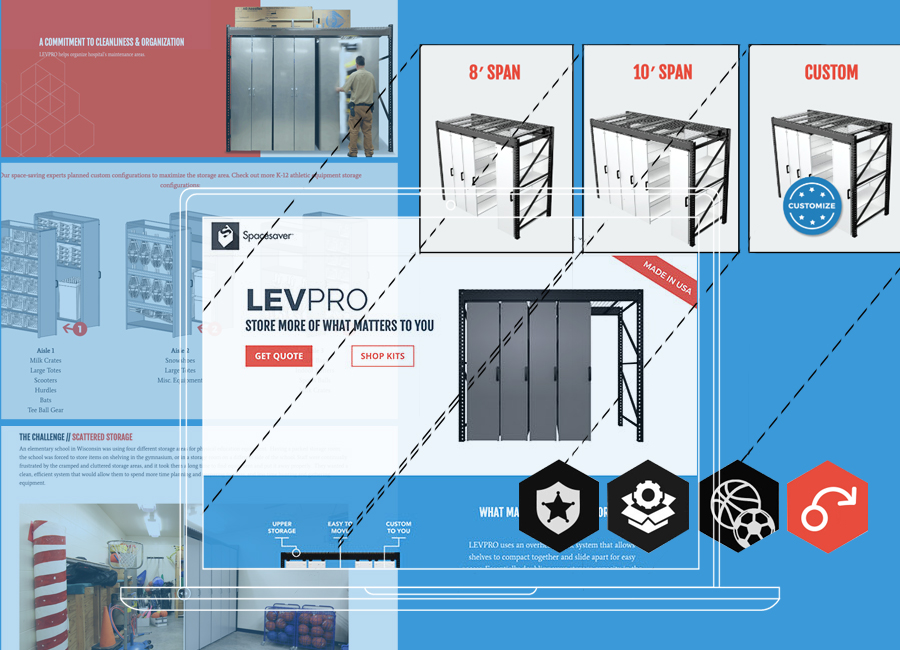 Levpro Product Website Design | Designed by Brooke Rogers